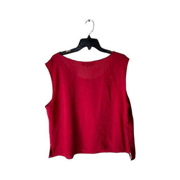 Montee Collection Top Women's Plus Size 22W Sleeveless Lightweight Tank - Picture 5 of 7